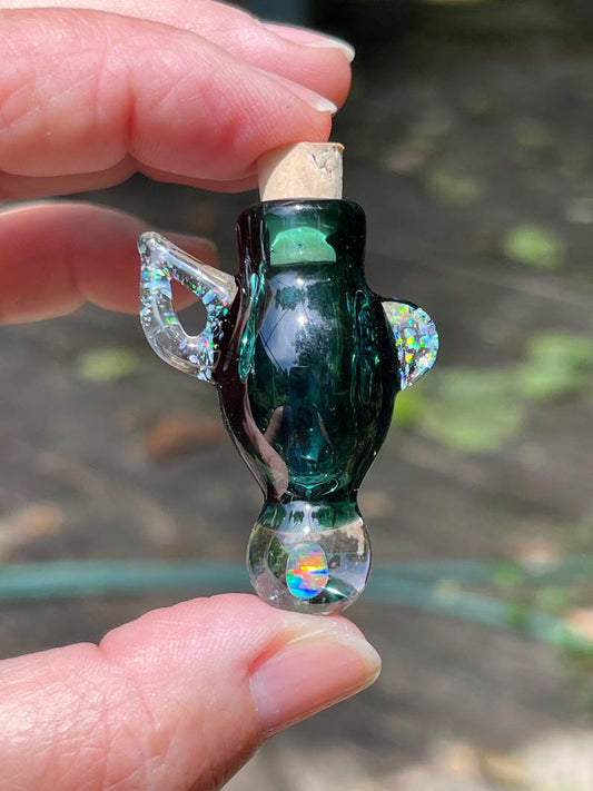 Handmade Glass Bottle Necklace #2