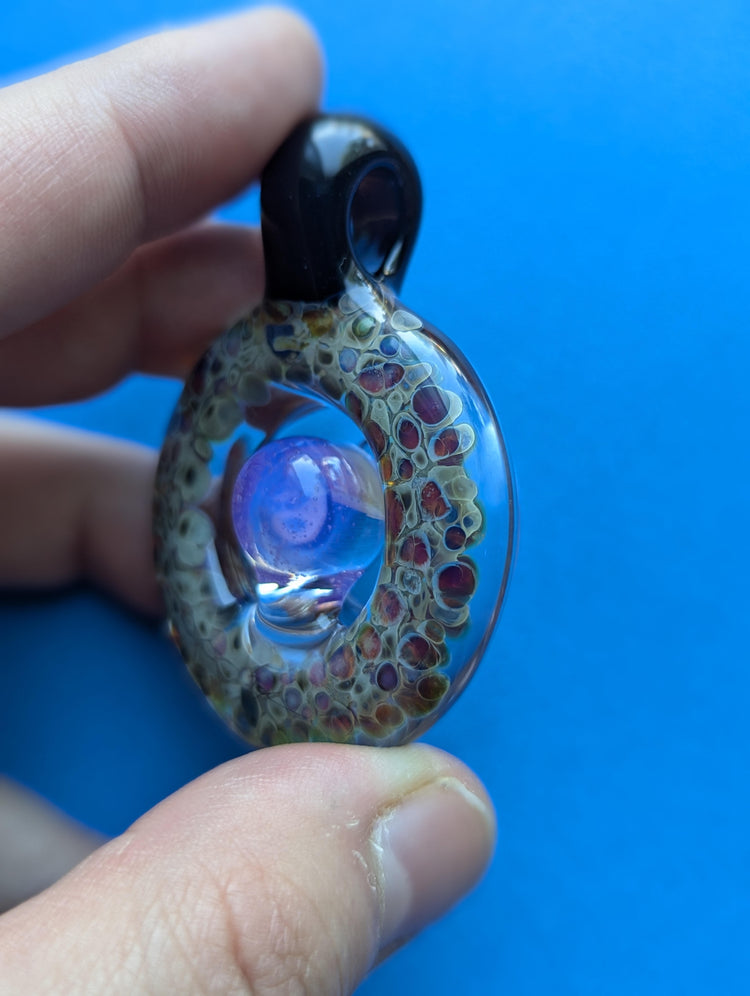 Yin Yang Optical Illusion Pendant