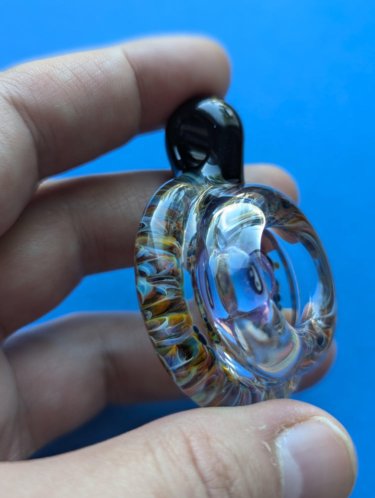 Yin Yang Optical Illusion Pendant