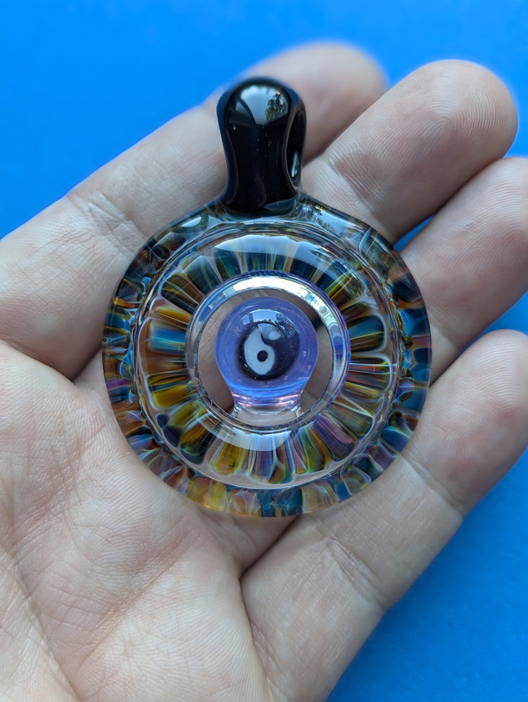 Yin Yang Optical Illusion Pendant